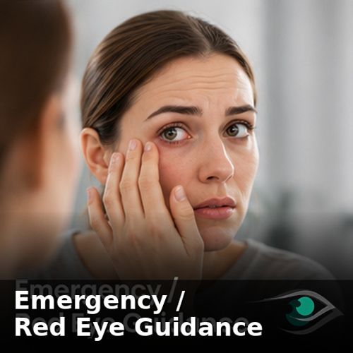 Emergency / Red Eye guidance